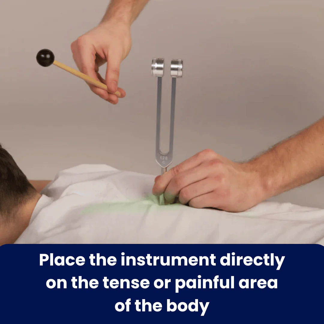 Lune™ Healing Fork - The 128Hz Therapy Instrument