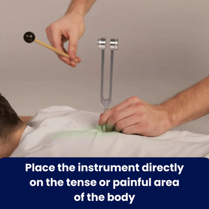 Lune™ Healing Fork - The 128Hz Therapy Instrument
